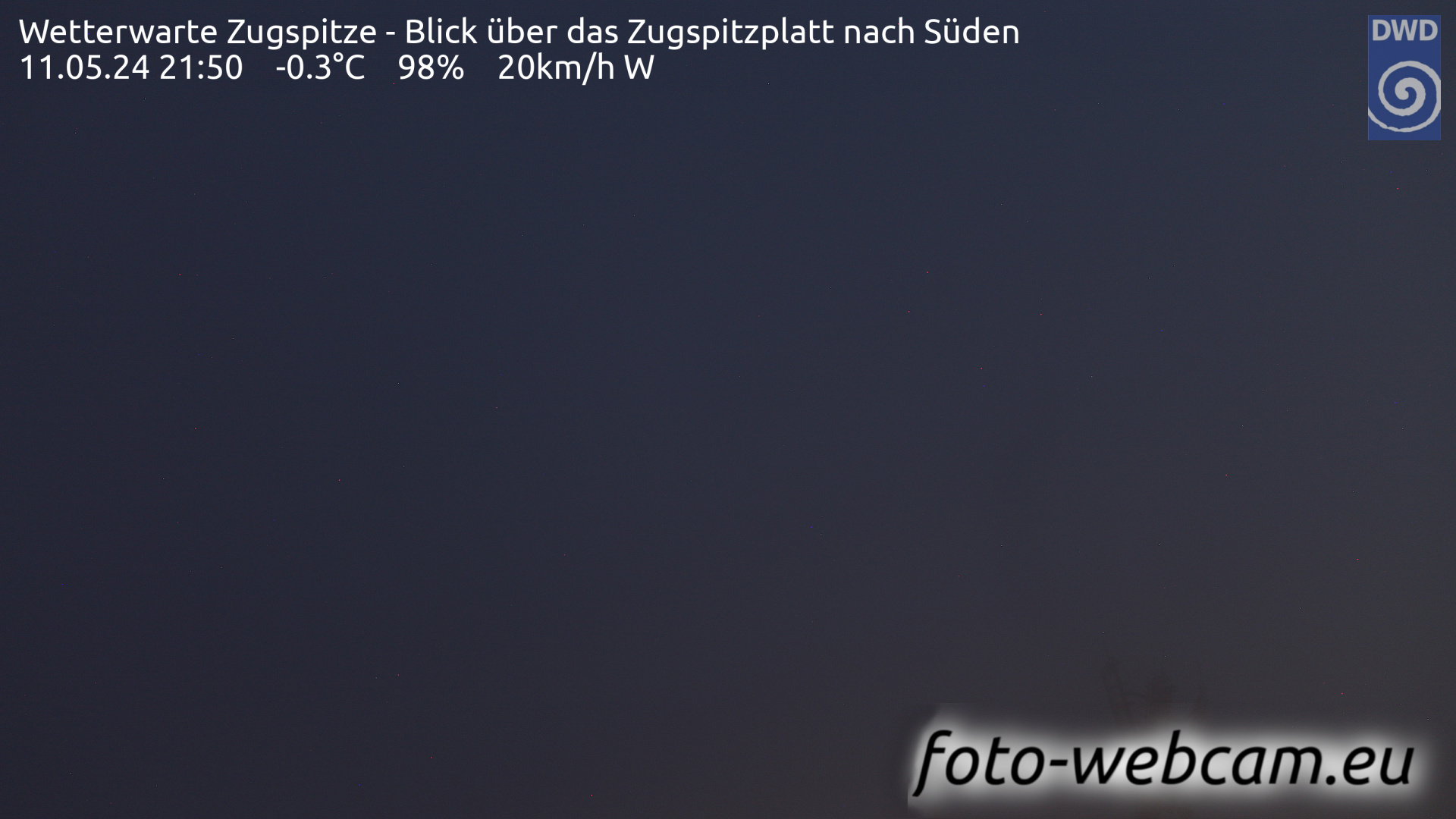 Zugspitze Wed. 21:54