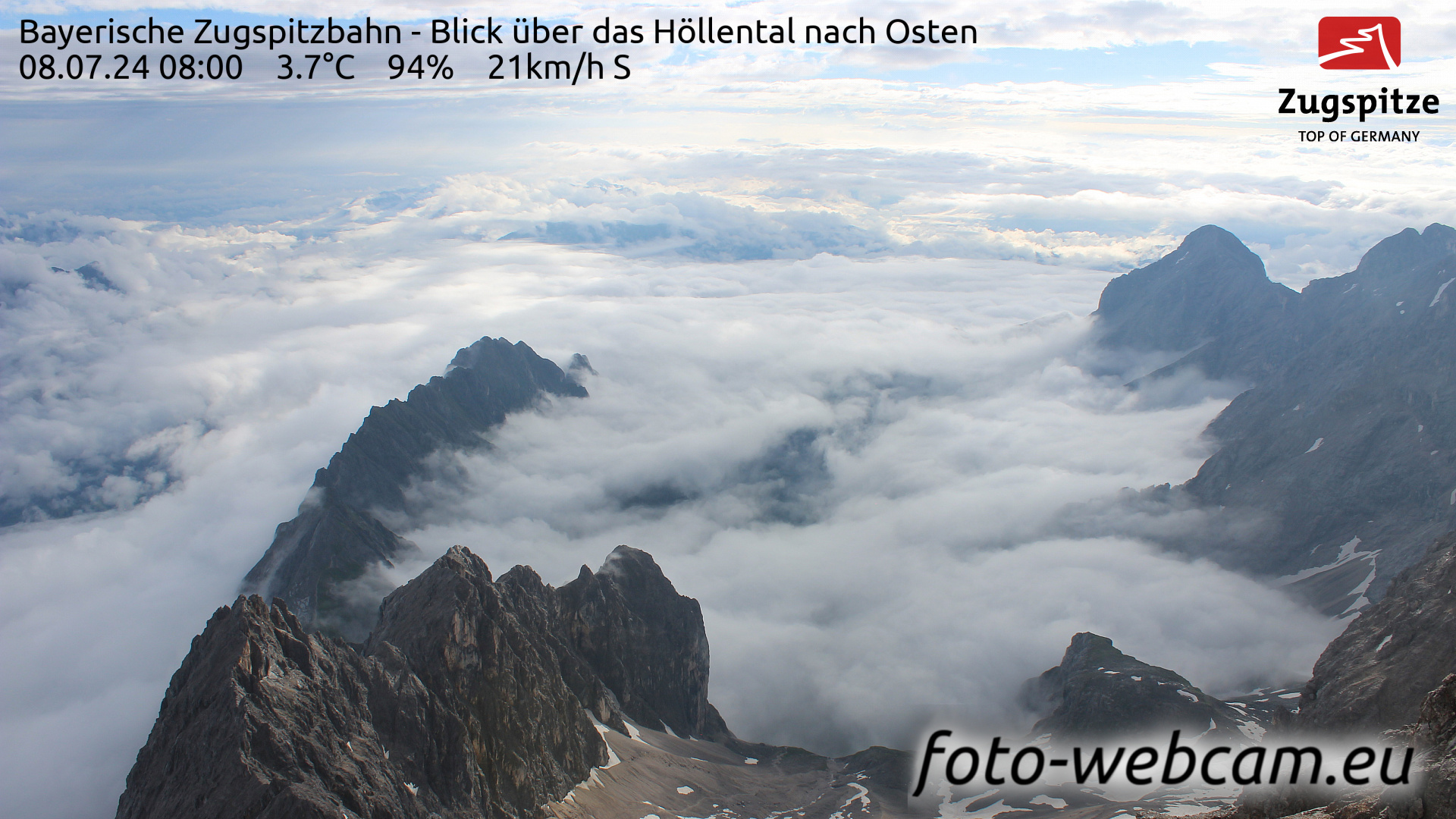 Zugspitze Di. 08:05