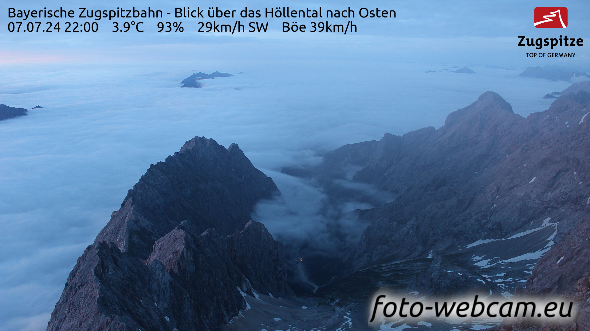 Zugspitze Di. 22:05