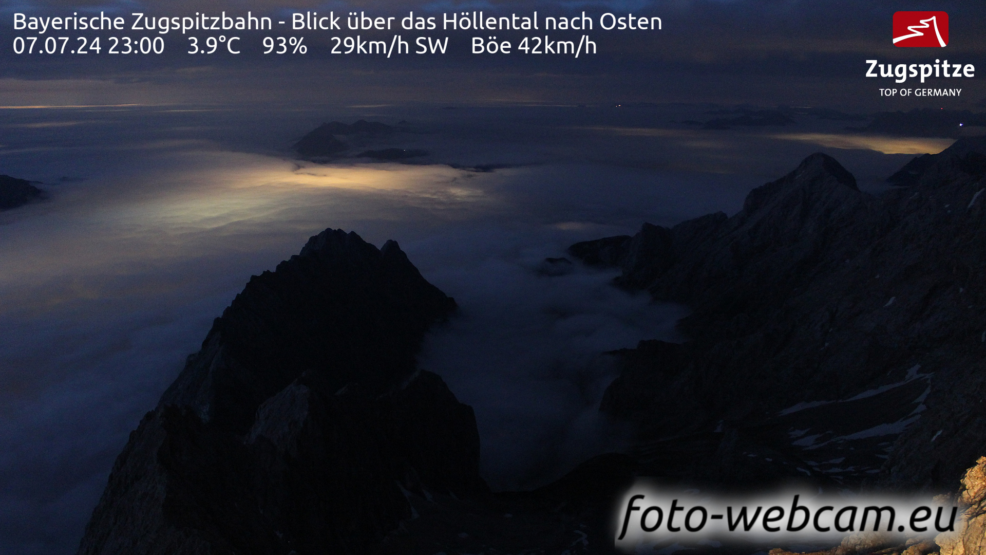 Zugspitze Gio. 23:05