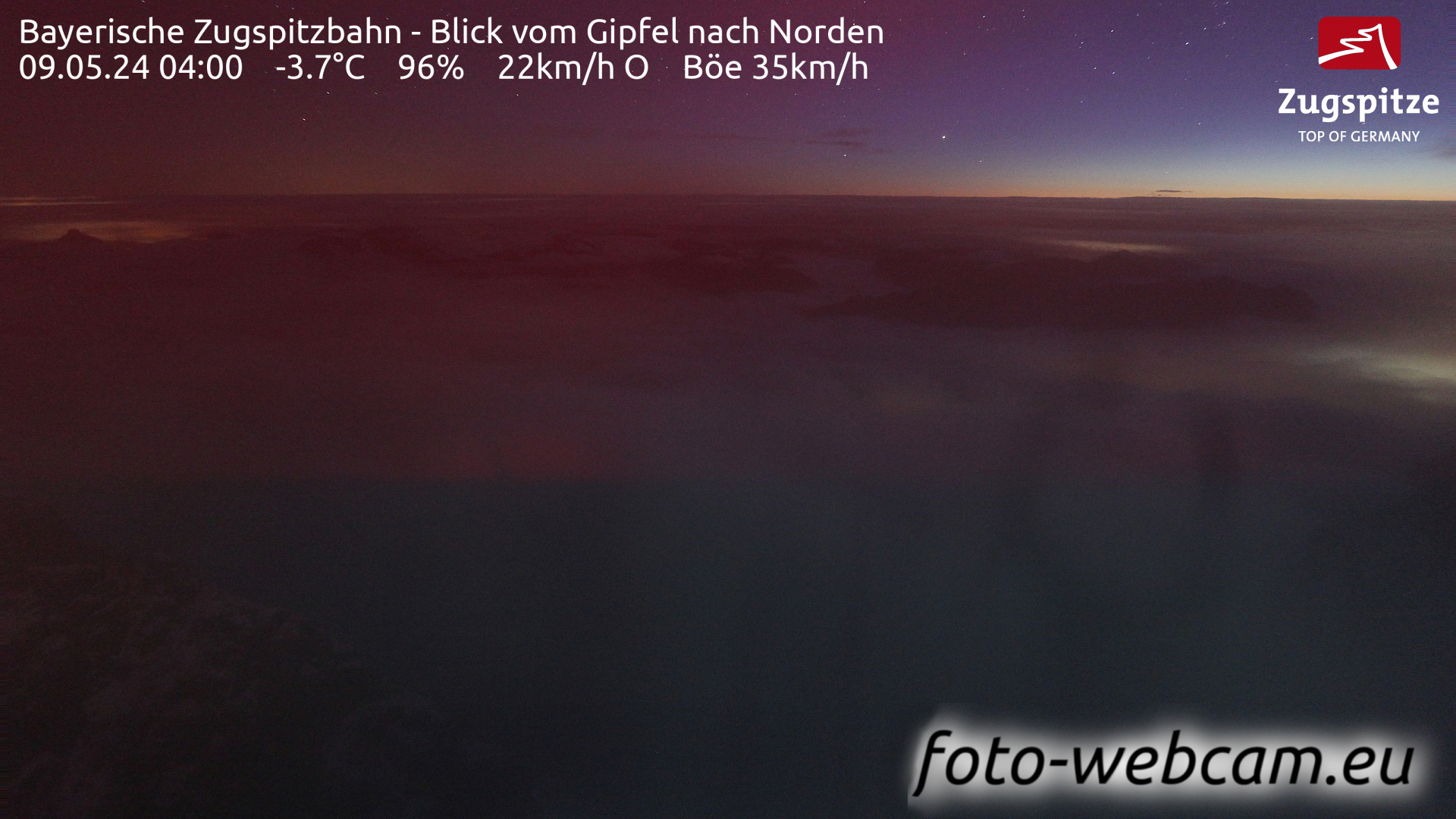 Zugspitze Sun. 04:06