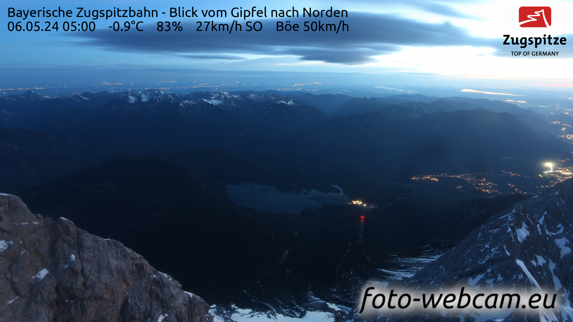 Zugspitze Sun. 05:06