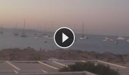 Webcam Es Pujols (Formentera) Today 21:26