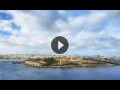 Webcam Sliema: Baia di Sliema dal Fortina SPA Resort