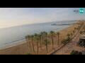 Webcam Roses, Costa Brava: Roses Beach - Hotel Montecarlo Roses