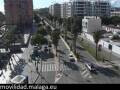 Webcam Málaga: Trafic Glorieta Antonio Molina