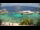 Webcam on the island of Huvahendhoo (Ari Atoll), 24.7 mi away