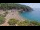 Webcam in Tamariu, 6 mi away