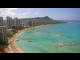 Webcam in Waikiki Beach, Hawaii, 1.1 mi away