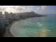 Webcam in Waikiki Beach, Hawaii, 1.5 km entfernt