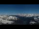 Webcam on mount Pointe Helbronner, 2.3 mi away