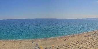 Webcam Finale Ligure: Panorama sulla Spiaggia