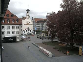 Webcam Kempten: Town Hall Square