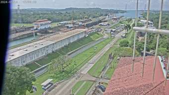 Webcam Panama Canal: Gatun Locks