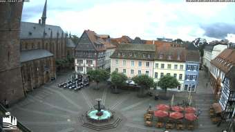 Webcam Neustadt a. d. Weinstraße: Marktplatz with Stiftskirche
