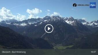 Webcam Bad Hindelang: Blick vom Oberjoch