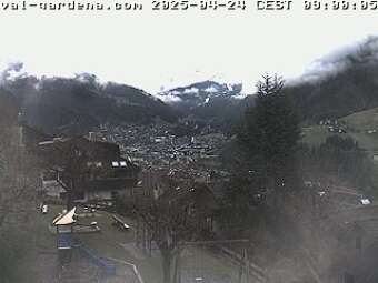 Webcam St. Ulrich in Gröden: Blick auf St. Ulrich