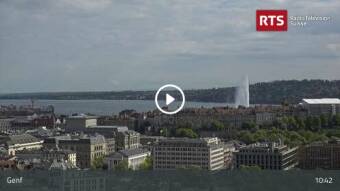 Webcam Geneva: View over Geneva