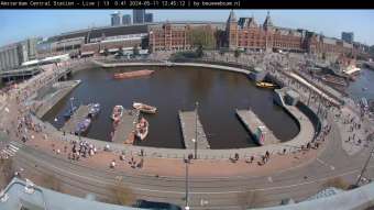Webcam Amsterdam: Stationseiland - Centraal Station
