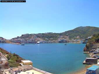 Webcam Ponza: Vista de la Ciudad