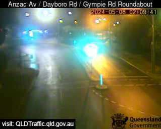 Anzac Avenue / Dayboro Road / Gympie Road Roundabout (South-West)