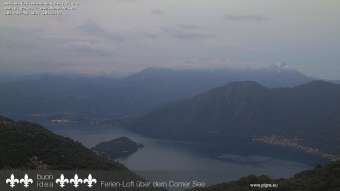 View onto Lake Como
