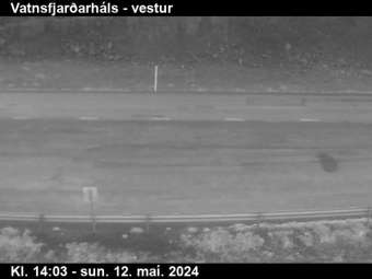 Webcam Vatnsfjarðarháls: Route 61 Verso l'Ovest