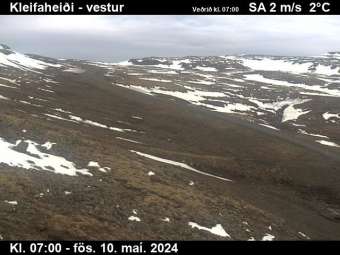 Webcam Kleifaheiði: Route 62 Verso l'Ovest