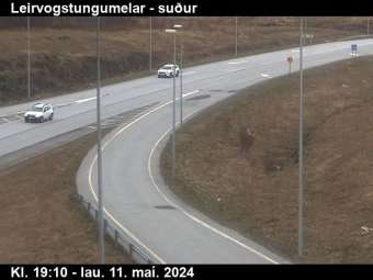 Webcam Mosfellsbær: Hringvegur Richtung Süden