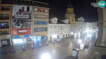 Webcam Rijeka: City Tower and Clock