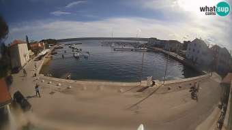 Webcam Nerezine: View of the Port