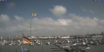 Webcam Norddeich: Yachthafen Norddeich