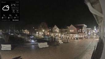 Webcam Büsum: Pedestrian Area towards the Dyke