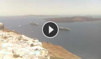 Webcam Santorini: Villaggio di Firostefani