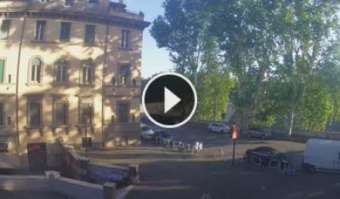 Webcam Rom: Ponte Sisto in Trastevere