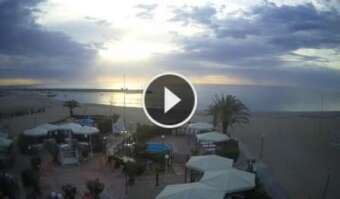 Webcam Numana: Beach of Numana - Riviera del Conero