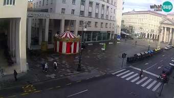 Webcam Triest: HD Stream Borsa Square