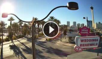 Live Webcam Las Vegas, Nevada: Las Vegas Strip - The Stratosphere