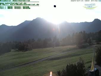 Webcam Oberstdorf-Kornau: Vista del Nebelhorn