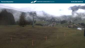 Webcam Hirschegg: Bergstation Heubergbahn