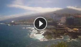 Webcam Puerto de la Cruz (Teneriffa): Playa San Telmo