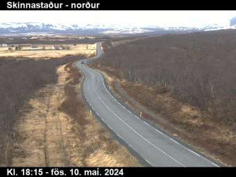 Webcam Skinnastaður: Skinnastaður verso il Nord