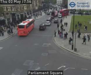 Webcam London: Traffic Parliament Square