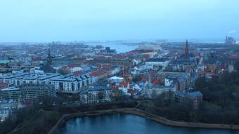 Panorama HD sopra Copenaghen