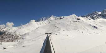 Webcam Ceresole Reale: PANOMAX Ceresole Reale - TO - Vista a 360° dal Glaciomuseo del Serrù (2300 m)