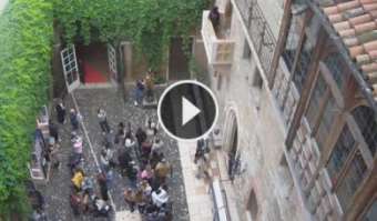 Webcam Verona, Casa di Giulietta - Comune di Verona