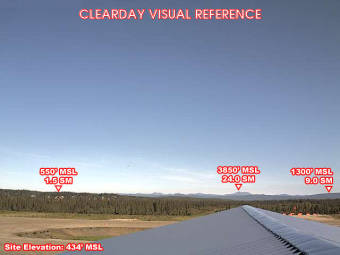 Webcam Allakaket, Alaska: Allakaket Airfield, View in Northern Direction