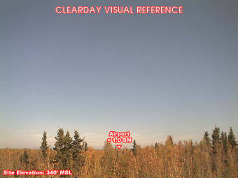 Webcam Beaver, Alaska: Beaver Airfield, View in Northern Direction