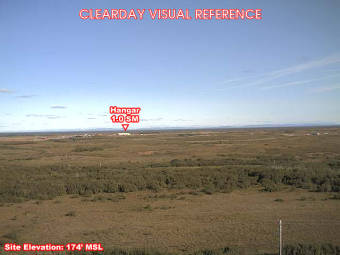 Webcam Bethel, Alaska: Bethel Airfield (PABE), View in SouthEastern Direction