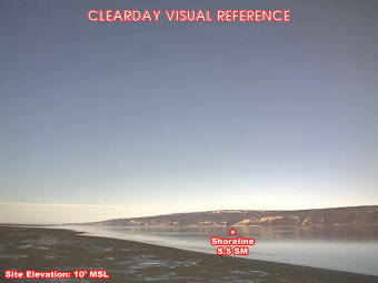 Webcam Bradley Lake, Alaska: Campo d'Aviazione Bradley Lake, Veduta verso l'Ovest